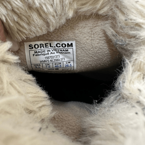 SOREL Tivoli II Snow Boot women's 9.5 curry tan suede winter waterproof snow - Picture 9 of 9